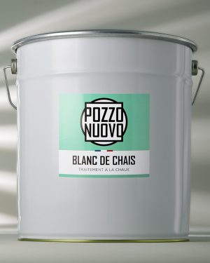 Blanc de Chais à la chaux Pozzo Nuovo assainissement cave